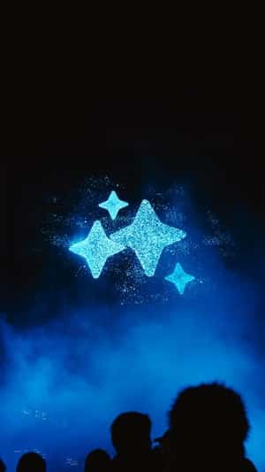 Glowing Dust Particles Forming Logo in a fake-out-of-home ad of Samsung