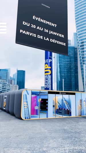 Crane Installs Pop-Up Store in a fake-out-of-home ad of Sephora
