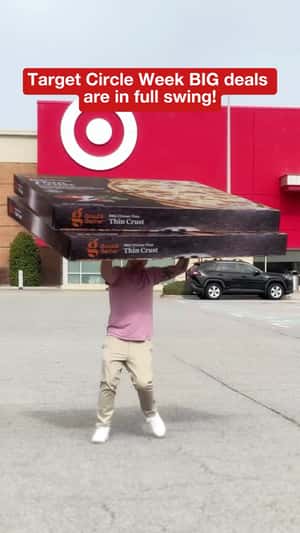 Man Relaxing on an Oversized Chair in a fake-out-of-home ad of Target