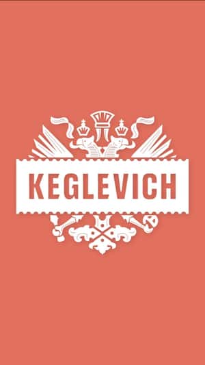 Airship Carries Peach-Filled Bottle in a fake-out-of-home ad of Keglevich