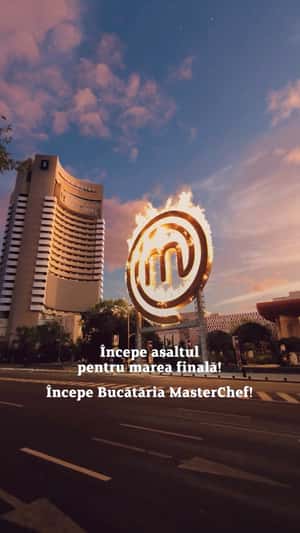 Archer Ignites Brand Logo in a fake-out-of-home ad of MasterChef