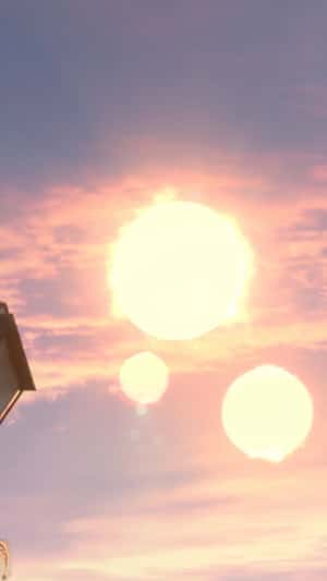 Multiple Sun Eclipse in a fake-out-of-home ad of Netflix