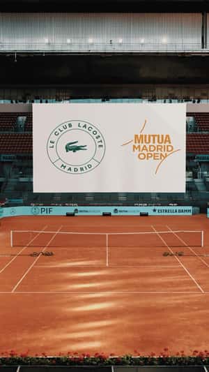 Banners in Madrid Iconic Landmarks in fake-out-of-home ad of Lacoste