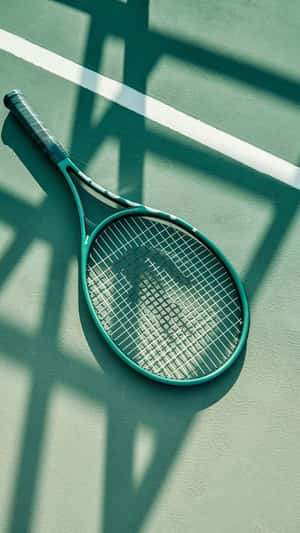 Tennis Rackets Soar Above the Court in fake-out-of-home ad of Lacoste
