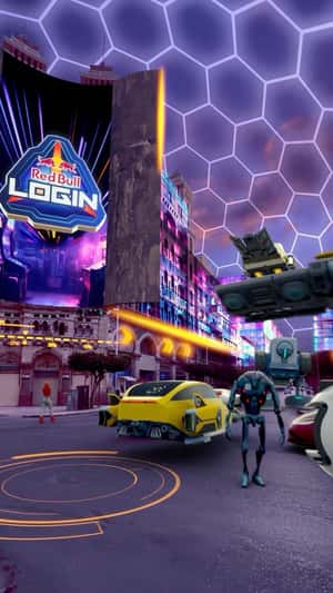 Gaming Portal Opens Up on Cairo Building in a fake-out-of-home ad of Red Bull