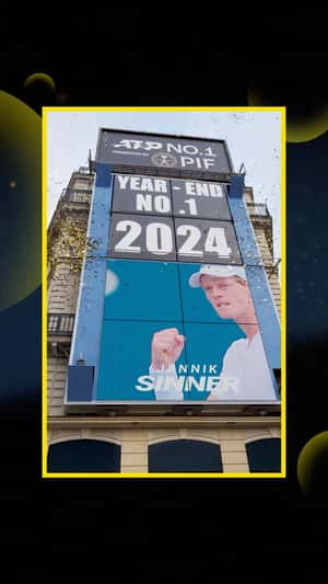 Billboard Showcases Champions Timeline in a fake-out-of-home ad of ATP Tour
