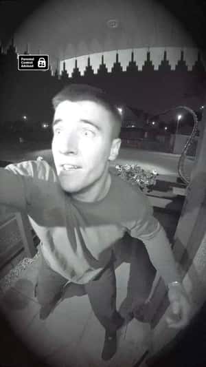 Alien Chases Humans in a fake-out-of-home ad of Disney Plus