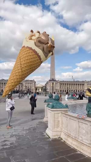 Box Releases Ice Cream in a fake-out-of-home ad of Extreme Ice Cream