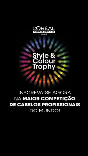 Style & Colour Trophy Hologram in a fake-out-of-home ad of L’Oréal