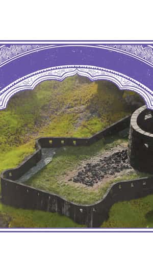 Lohagad Fort Rises into Modern Homes in a fake-out-of-home ad of Birla Estates