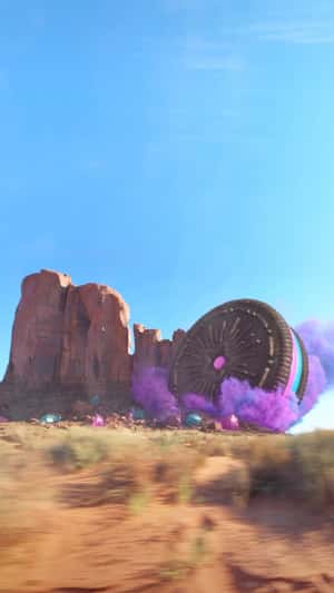 Cookie Crashes at Monument Valley in Fake-out-of-home ad of Oreo