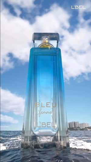 Giant Perfume Rises from Playa Icacos Waters in a fake-out-of-home ad of L'BEL
