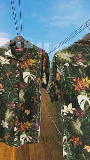 Shirts Crossing Between Hills in fake-out-of-home ad of Reserva