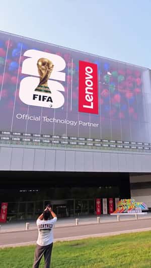 Facade Unveils Adidas Trionda & Balloons in a fake-out-of-home ad of Lenovo