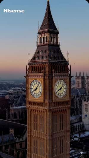 Giant TV Brings Train to Life in a fake-out-of-home ad of Hisense