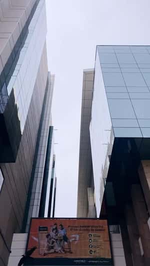 Sneaker Emerge from Billboard in a fake-out-of-home ad of Liberty Shoes