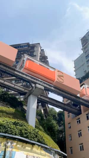 Lipstick Train in China in fake-out-of-home ad of L’Oréal Groupe