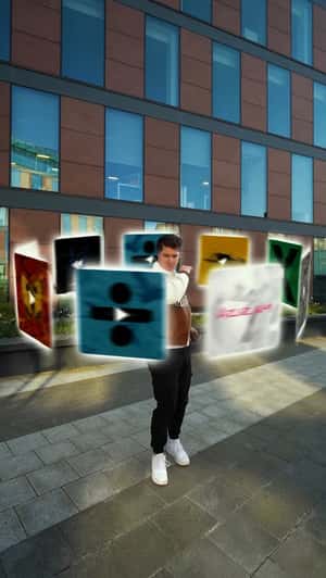 UI Comes to Life in a fake-out-of-home ad of WhatsApp