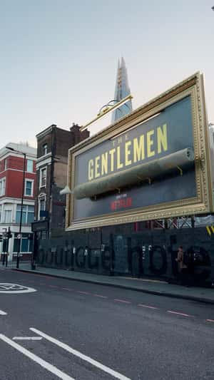 Burning Cigar Billboard in fake-out-of-home ad of Netflix