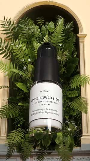 Giant Bottle on Nocibé Facade in a fake-out-of-home ad of On The Wild Side