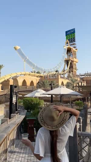 Tube Slide Launches Paragliders in a fake-out-of-home ad of Wild Wadi Waterpark 