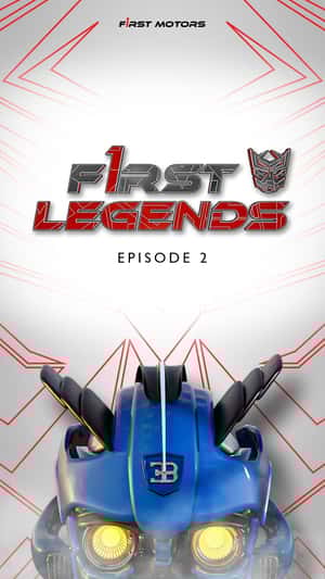 Robot Car Sits Atop Store in a fake-out-of-home ad of F1rst Motors