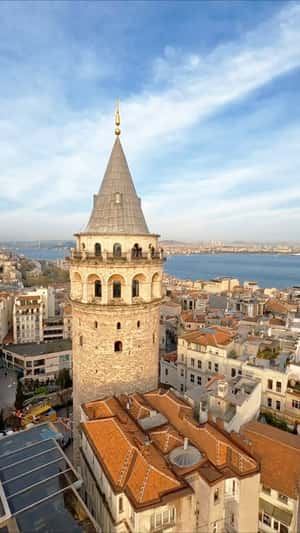 Giant Flowers Sprout from Buildings in a fake-out-of-home ad of English Home 