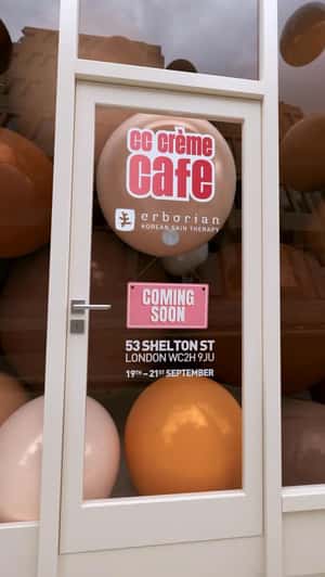 Giant Spheres Float Through London in a fake-out-of-home ad of Erborian