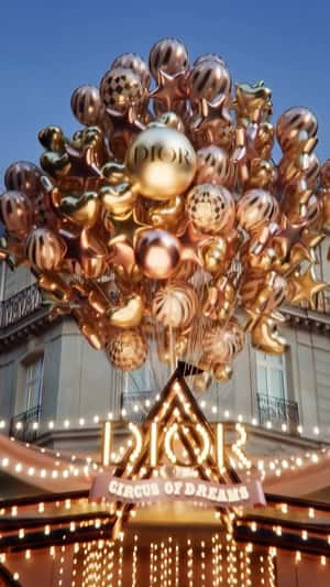 Paris Flagship Lights Up in a fake-out-of-home ad of Dior Beauty 