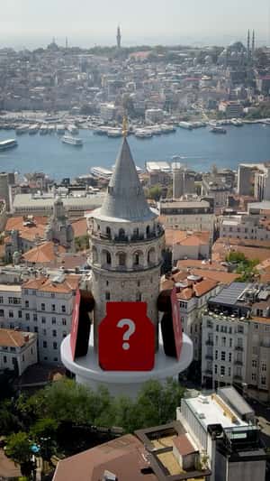 Nutella Question Marks on Giant Jar Standees