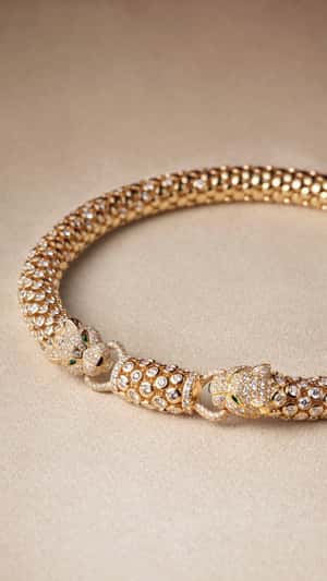 Baby Panther Unveils Jewelry in Store in a fake-out-of-home ad of Cartier