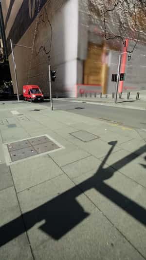 Giant Plastic Reveals Towering Parcels in a fake-out-of-home ad of Australia Post 