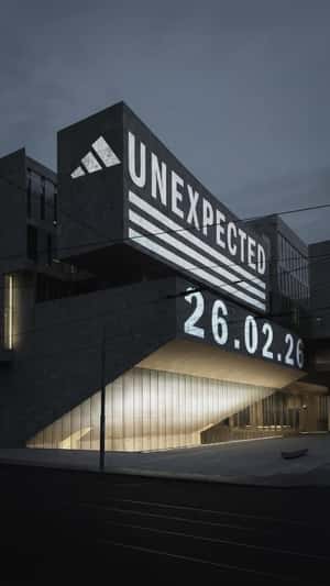 "Unexpected" Across Milan Landmarks in a fake-out-of-home ad of Adidas