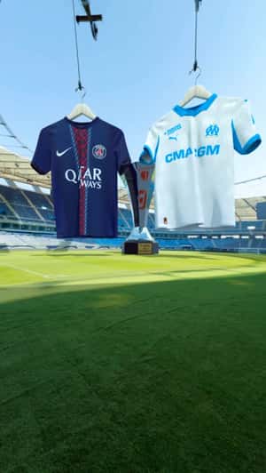 Helicopters Deliver Giant Jerseys to Stadium in a fake-out-of-home ad of Ikea