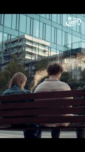 Giant Light Orb Hovering Over Warsaw in a fake-out-of-home ad of Lotto