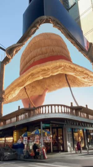 Water Splash from Billboard onto Street in a fake-out-of-home ad of Netflix