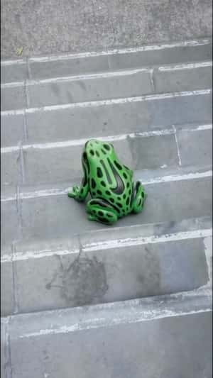 Floating Black Liquid Transforms into Shoe in a fake-out-of-home ad of Lust