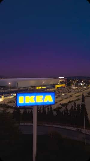 Rooftop Turns Into Giant Bedroom Scene in a fake-out-of-home ad of IKEA