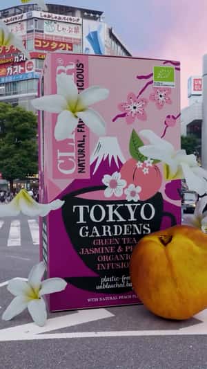 Giant Box at Shibuya Crossing in a fake-out-of-home ad of Clipper