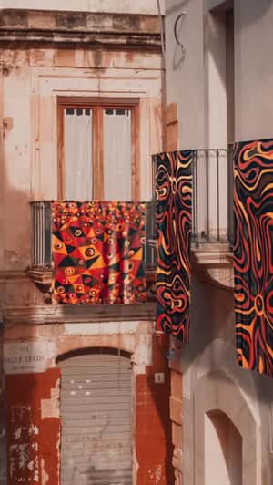 Cloth Wrap Sicily Landmarks in a fake-out-of-home ad of Pucci