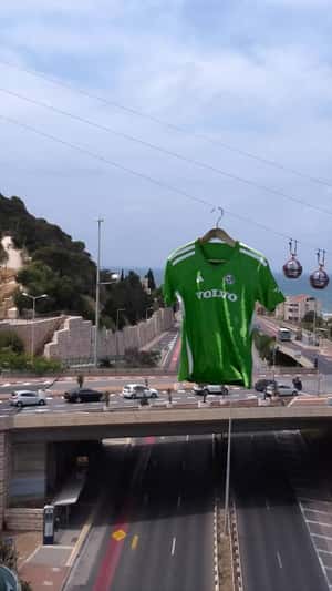 Jersey Soars with Cable Cars in fake-out-of-home ad of Adidas