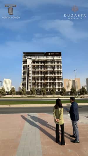 Twisting Building Unveils Offers in a fake-out-of-home ad of Dugasta Properties