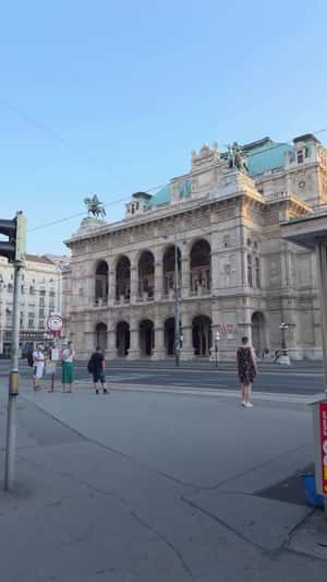 Tram with Hanging Clothes in Fake-out-of-home ad of Vinted
