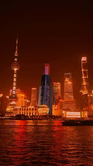 Red Lipstick Skyscraper in fake-out-of-home ad of NARS Cosmetics