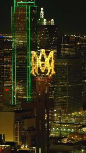 Logo Transformation at Tower in a fake-out-of-home ad of AMIRI