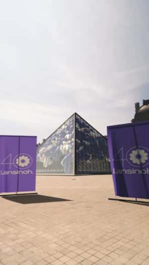 Cream Stands Tall in fake-out-of-home ad of Lansinoh