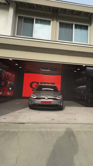Concept Car Flips in fake-out-of-home ad of Volkswagen