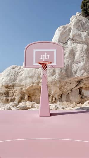 Inflated Pink Lips Floats in fake-out-of-home ad of A Quick Buck