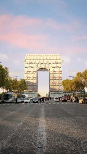 Gift Box Landmark Collapses in fake-out-of-home ad of Pandora