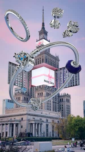 Various Jewelry Emerges in fake-out-of-home ad of Pandora